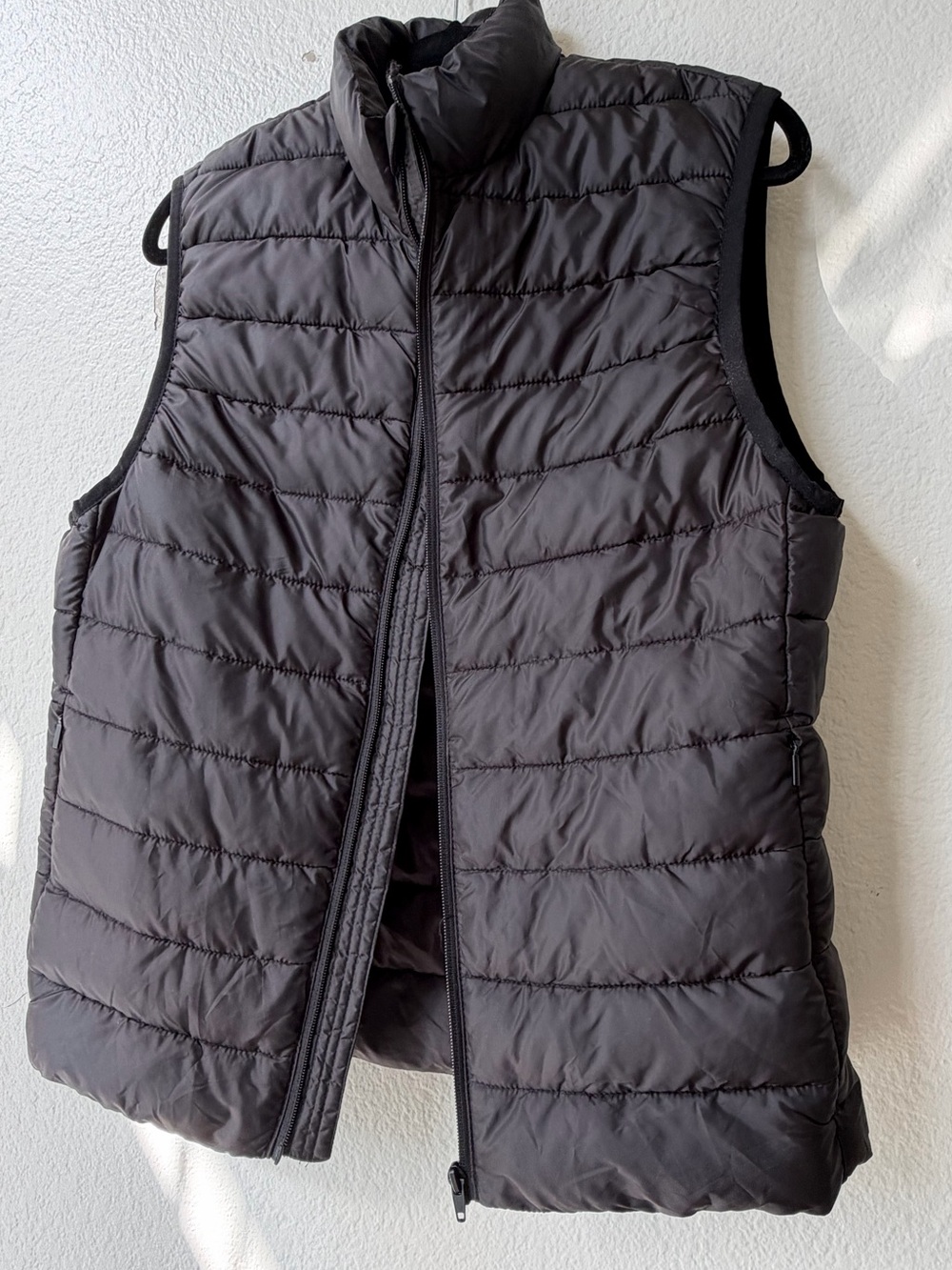 Women Quilted Puffer Vest - Black